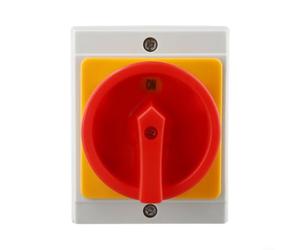 Helilyco 16A Main Switch IP65 Rotary Isolator 3-Pin UK | PC+ABS flame retardant shell, for impact resistant, housing, indoor for outdoor use