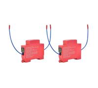 Helilyco 2 Pack Automatic Aerosol Fire Extinguishing Device (20g) | Automatic Fire Suppression System 170°C, Dual Nozzle Fire Extinguisher, DIN Rail Mount, 10-Year Life Fire Safety Device
