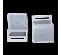 Helilyco 2 Pack Laundry Lint Filter Bag Hair Catcher Mesh 140x100mm WF-C120G WF-120AFC WF-G13KTC WF-T140