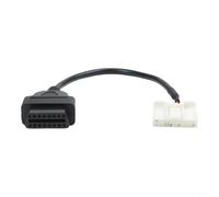Helilyco 20Pin OBD2 Adapter Cable for Tesla Model S X Post-2015, High-Speed Diagnostic Connector, for Heavy-Duty Black Plastic