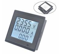 Helilyco 220V AC Electric Energy Meter 20A with Digital Display for Voltage Current Power Monitoring for Home Electrical Systems