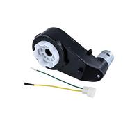 Helilyco 24V 40000RPM Electric Gearbox RS555 Replacement Motor for 24V Ride On Car Toys, Black
