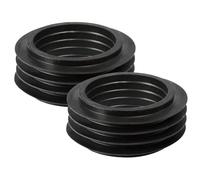Helilyco 2pc Rubber Cone Seal for GEBERIT Low Level Flush Pipe 42mm 119.668.00.1 for 40mm Concealed Bend Toilet & Bidet Attachment