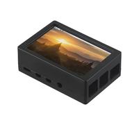Helilyco 3.5 Inch 480x320 LCD Display Monitor with Case for Raspberry Pi 4/3B+/3B/2B/B A, Compatible with for RASPBIAN, Ubuntu, Kali for LINUX