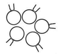 Helilyco 5PCS Door Lock Spring, Door Lock Return Spring for Household Security Door Lock Hardware Repair, High Strength Steel Reset Spring Replacement Parts(FMTB-MSNH-5)