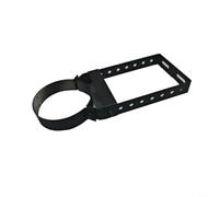 Helilyco 6 Inch Adjustable for Stainless Steel Chimney Pipe Holder, Secure Wall Bracket 150mm Flue Liner, Wood Stove & Fireplace Support Fixing Clip(200 short)