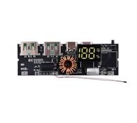 Helilyco 65W PD Power Bank Module With Dual Interfaces with Type-A1/Type-A2/Type-C ports,Bidirectional Fast Charging,Robust Safety Features(5S 100W)