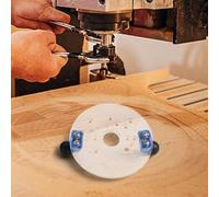 Helilyco Acrylic Trimming Router Base Offering Quick Setup and Compatibility with Most Common Trim Routers on The Market