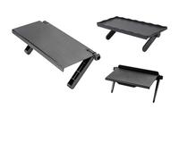 Helilyco Adjustable TV Screen Top Shelf Monitor Storage Bracket for Computer Display PP-ABS Material Black 1 Pcs for Most Screens
