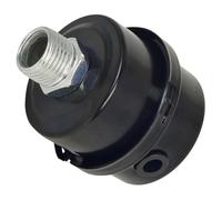 Helilyco Air Filter Muffler 1/2" MPT for Rand SS3 Series Air Compressors FS06050 SS358H 5 Micron 20Bar Forged Aluminum Intake Silencer