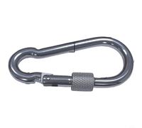 Helilyco Alloy Double Layer Hanging Strap 30cm, M8 Screw Lock Swivel Hook Punching Bag Swing, Gym Equipment Accessory(C)