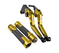 Helilyco Aluminum Alloy Wind Deflector with Adjustable Lever Kit(Gold)