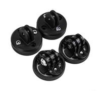Helilyco Bike Computer Extended Adapter 4-Pack Plastic Mount(A set) | 4-pack value set, dual-length options, fits under computer, plastic build, easy install
