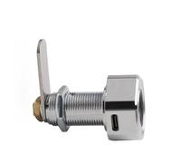 Helilyco Biometric Fingerprint Drawer Lock 30mm for Home Cabinet Mailbox Nightstand Zinc Alloy Anti-Theft Lock with 20 User Storage Single Door Use