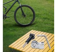Helilyco Brompton Folding Bike Camera Mount, Alloy Bracket for GoPro Cateye Computer and Wahoo Elemnt Mini Bolt, Handlebar Holder Kit