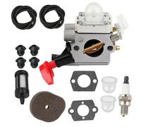 Helilyco Carburetor for STIHL FS56RC FS70C FS70R FS70RC HT56 KM56 KM56C KN56RC Replace 4144 120 0608 with Air Filter Fuel Filter Fuel Lines Grommets