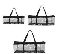 Helilyco Clear Crossbody Bag Large Capacity Tool Bag for Easy Access Waterproof PVC Shoulder Pouch with Fashionable Design