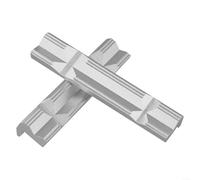 Helilyco CNC Vise Soft Jaws Aluminum Alloy V Block Magnetic Fixture Clamp(6 inch)