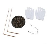 Helilyco Copper Dowsing Rods,Divination Pendulum Kit,for Water Finding Tools(6pcs)