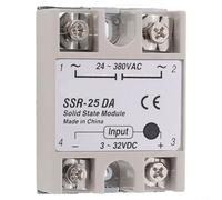 Helilyco DC To AC Solid State Relay 25 Amp Single Phase for ssr 3 32V DC Control Input