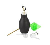 Helilyco Diatomaceous Earth Sprayer with Spherical Nozzle, Leak-Proof Bulb Duster Garden Use