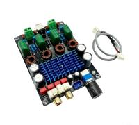 Helilyco Digital Audio Power Board for TPA3116D2 Chip, 2 Channel 100W Stereo for Amp, Terminal, for Compact Design DIY Electronics and Audio Upgrades