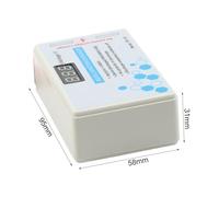 Helilyco Digital Capacitor Discharger for Fast High Voltage 1000V Discharge with Voltmeter Function, Non-Polar, Safe Maintenance Tool, White