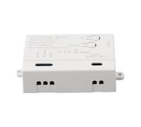 Helilyco DIY WiFi Switch Module, for tuya Compatible 433MHz with Remote Control Timer Schedule Voice Assistant Ready, 12V DC 10A, White
