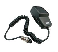 Helilyco DM507-4 CB Radio Microphone with 4-Pin Connector for Uniden, Clear Distortion- Audio, Sensitive Pickup for Element Noisy Environments, Handheld Mic, Black