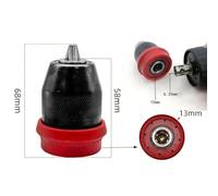 Helilyco Drill Gearbox Replacement for Bosch 10mm Quick Ratchet Chuck for Impact Drill and Power Tools