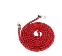 Helilyco Extra Long Bungee Strap Rope with Hooks, for Heavy Duty Elastic Cord Hand for Truck, Car, for Bike and for Motorcycle, 15M, for 4M, 6M, 8M, 10M Length Options