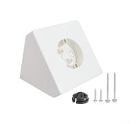 Helilyco FB900 Ceiling Fan Mounting Bracket | Sloped Ceilings 80 Degrees and Above, for Plastic Box Supports 70 lbs Fan
