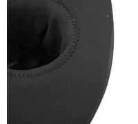 Helilyco Floating Drink Holder for Pool, Beach, Lake Hot Tub 5 Cup Holes Foam Floating Tray with Scratch Leak Resistant Design Black (39 x 39 x 13.5 cm)