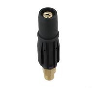 Helilyco Foam Generator Nozzle for High Pressure Washer, Adjustable Snow Foam Lance with Copper Core for Car Driveway Patio Cleaning, Black