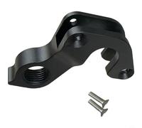 Helilyco for Bike Rear Derailleur Hanger in Aluminium Alloy CAAD Synapse SuperSix, Stable Frame Mount with 28mm Hole Distance, Black