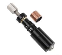 Helilyco for Bike Rear Shock Absorber Bushing Removal with 12/12.7mm Adapters DU, Aluminum Alloy Install Kit(Black)