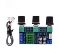 Helilyco for Dual Channel for TPA3116D2 Audio Board 80W per Channel with Adjustable Bass Treble High Efficiency Home Audio DIY