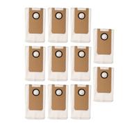 Helilyco for Replacement Bin Bags for Uwant U200 / U200 for Pro Robot for Vacuum Cleaner, 4-Pack, 2-Layer Superfine Melt-Blown Fiber & Non-Woven Fabric, Dustproof and Efficient Emptying