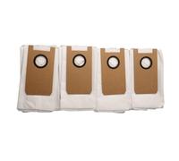 Helilyco for Replacement Bin Bags for Uwant U200 / U200 for Pro Robot for Vacuum Cleaner, 4-Pack, 2-Layer Superfine Melt-Blown Fiber & Non-Woven Fabric, Easy to