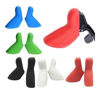 Helilyco for Soft Silicone Brake Lever Covers for SRAM for RED Force Rival 11 Speed, Weather Shift Hoods Pair