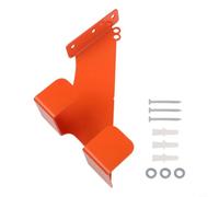 Helilyco Heavy Duty for Chainsaw Holder Wall Mount: Steel Garage Tool Storage Rack for Power Tools, Vertical Hook Organiser up to 150lbs - Orange Finish(1pc)