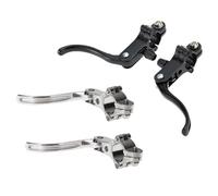 Helilyco Lightweight Aluminum Alloy for Bike Hand Break Levers 222mm Diameter Handlebars Road Dead Flyer for Bars Silver