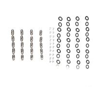 Helilyco Marine Grade Twist Lock Fasteners Brass Turn Button Latches Sailboat Canvas Snap Studs