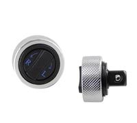 Helilyco Mini Ratchet Socket Wrench Set 3 Pcs, 1 4 3 8 1 2 Inch Reversible Steel Palm Tool with Knurled Handle for Tight Spaces