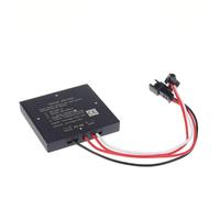 Helilyco Mirror Touch Sensor Switch for LED Lights DC12V 3A 36W Stepless Dimming Bathroom Smart Home Switch with Background Light Black Electronic Component