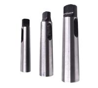 Helilyco MT1-MT2 MT2-MT3 MT3-MT4 for Morse Taper Adapter Reducing Sleeve Set Drill Chuck, 45# Steel, HRC58 Hardness, 3-Piece