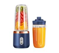 Helilyco Portable Electric Juice Blender with 6 Stainless Steel Blades, 21000 RPM USB Rechargeable Personal Mixer Travel and Sports, PCTG Food Smoothie Maker Cup