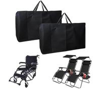 Helilyco Portable Extra for Large Garden Chair Storage Bag 600D Waterproof Cover Folding Gravity Recliners Outdoor Gear 415x11x285 Inch