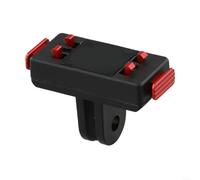 Helilyco Quick Release Mount for Insta360 X5 Magnetic Base Adapter Lightweight Nylon Tripod Stand Action Cam Accessory 6.5x6.5cm Black