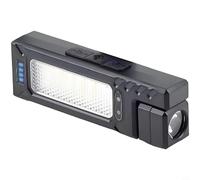 Helilyco Rechargeable LED Headlamp with Motion Sensor, 1500mAh Battery, 7 Modes, Magnetic Base Camping, Fishing, Hiking - Black(C)